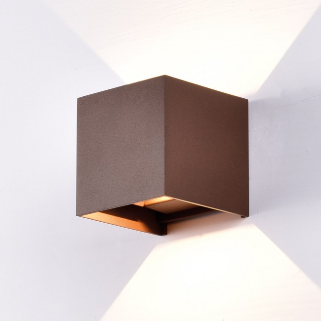 Aplique de exterior LED Davos Dim (2x6W - 2700K)