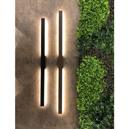 Aplique de pared para exterior LED Lotus (20W)