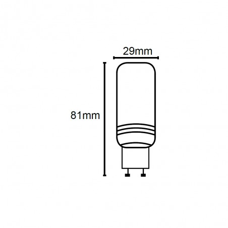 Bombilla LED mini GU10 (4W)