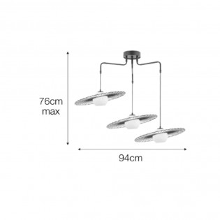 Ceiling lamp Sunray (3 Lights)