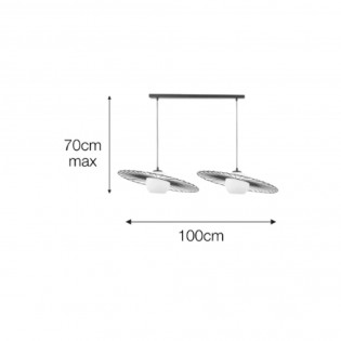 Pendant lamp Sunray