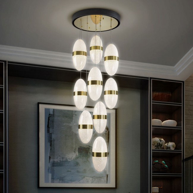 LED Cluster Pendant Lamp Garden (9x6W)