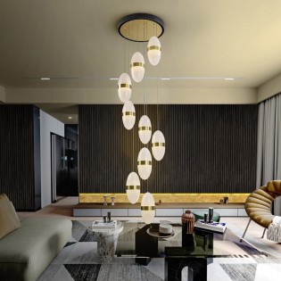LED Cluster Pendant Lamp Garden (9x6W)