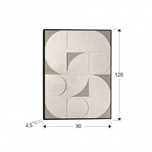 Bas-relief picture Geomia (90x120cm.)