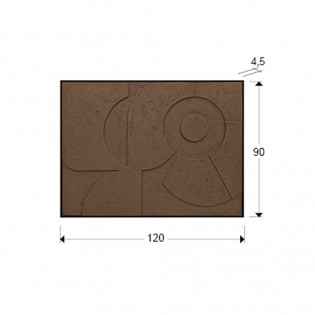 Bas-relief picture Morphos (90x120cm.)