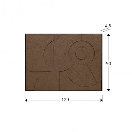 Bas-relief picture Morphos (90x120cm.)