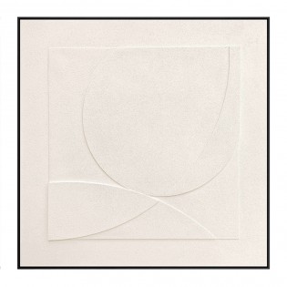Set de 3 cuadros bajorrelieves Albos (100x100cm.)