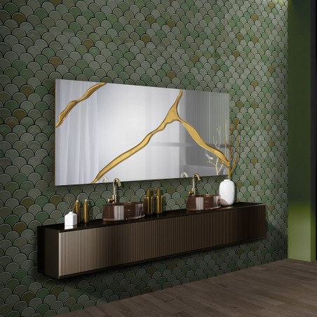 Espejo decorativo Surcos II (80x180)