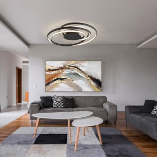 LED Ceiling Flush Light Danza (75W)