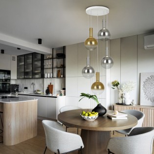 LED Pendant Lamp Matices (5x6W)