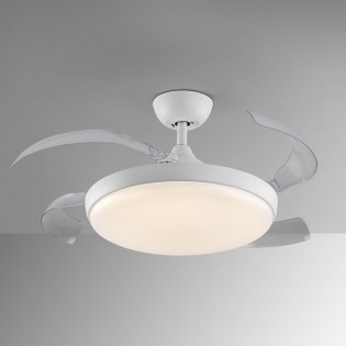 Ventilador LED aspas retráctiles Venturi CCT Dim (36W)