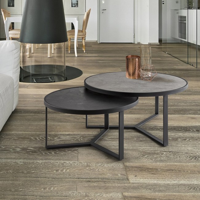 Set of 2 side tables Naira