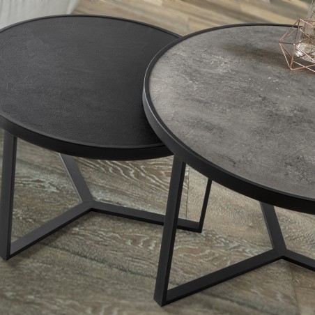 Set of 2 side tables Naira