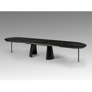 Mesa de comedor extensible Capri