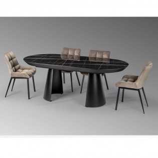 Mesa de comedor extensible Capri