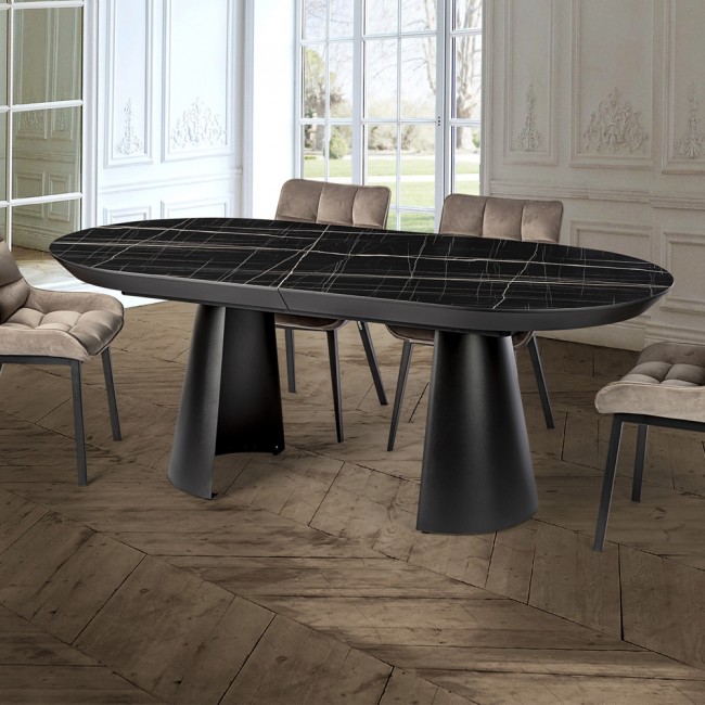 Mesa de comedor extensible Capri