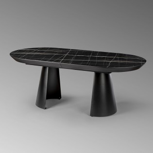 Mesa de comedor extensible Capri