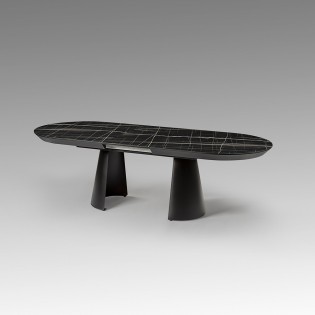 Mesa de comedor extensible Capri