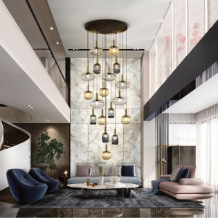 Cluster Pendant Lamp Norma (18 lights)