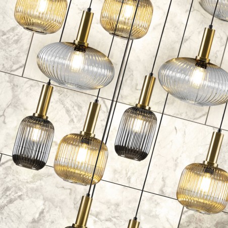Cluster Pendant Lamp Norma (18 lights)