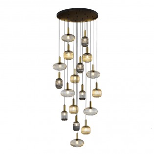 Cluster Pendant Lamp Norma (18 lights)
