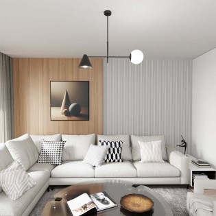 Celing lamp Semra Black (2 lights)