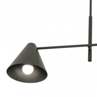 Celing lamp Semra Black (2 lights)