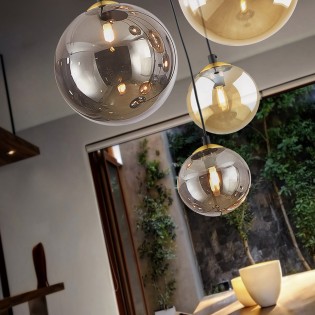 Cluster Pendant Lamp Dark (5 lights)
