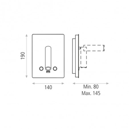 Wall Lamp LED Manat