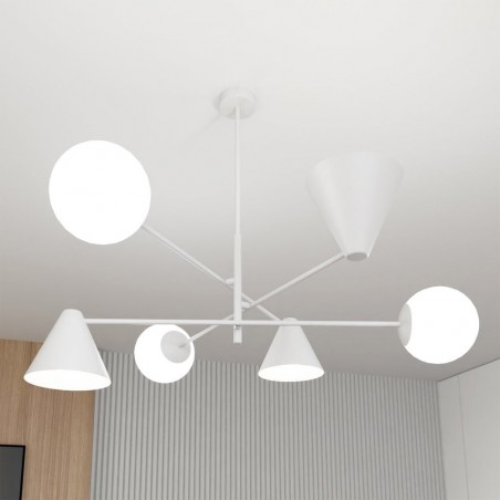 Celing lamp Semra White (6 lights)
