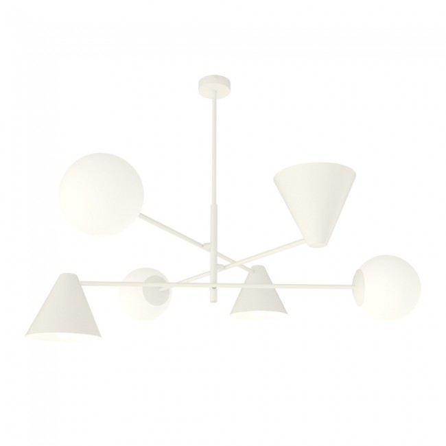 Lámpara de techo Semra Blanco (6 luces)