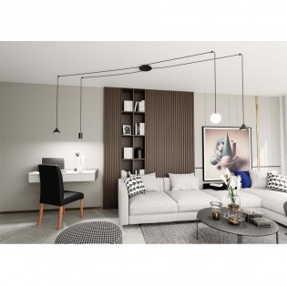 Ceiling lamp Madri Black (4 lights)