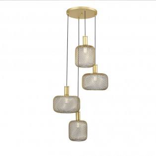 Lámpara colgante Osiris (4 luces)