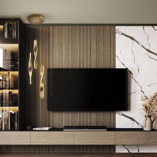 LED Pendant Lamp Twist (3x10W)