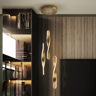 LED Pendant Lamp Twist (3x10W)