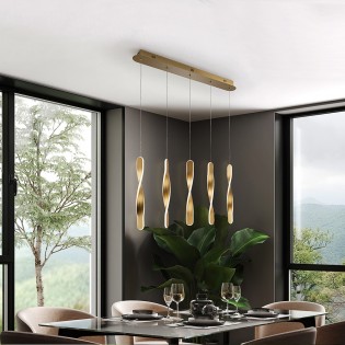 LED Pendant Lamp Twist (5x10W)