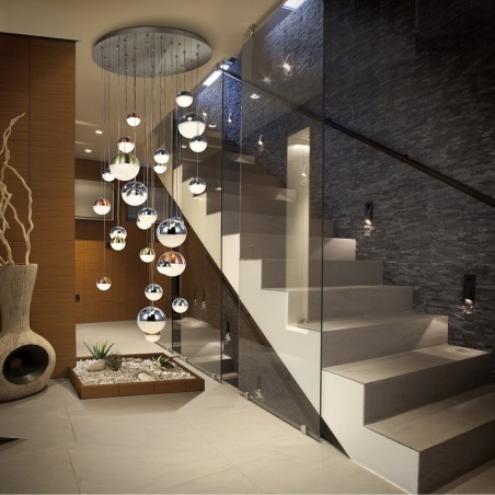 LED Cluster Pendant Lamp Sphere Smart (147.6W)