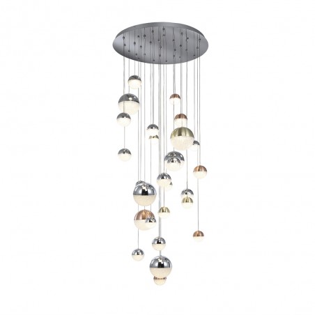 LED Cluster Pendant Lamp Sphere Smart (147.6W)