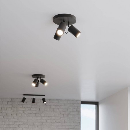 Ceiling Flush Light Ring III (3 lights)