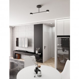 Flush light Tanfa Black (2 lights)