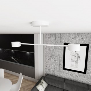 Flush light Tanfa White (2 lights)