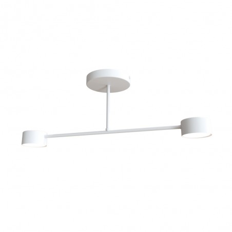 Plafón de techo Tanfa Blanco (2 luces)