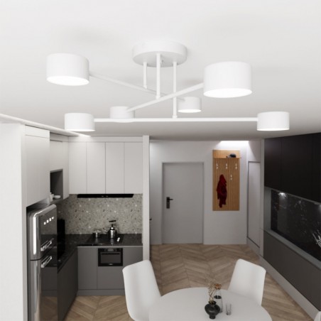 Flush light Tanfa White (6 lights)