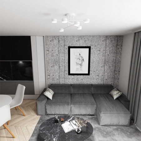 Flush light Tanfa White (6 lights)