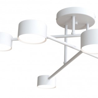 Flush light Tanfa White (6 lights)