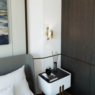 Aplique de pared Umaki Oro