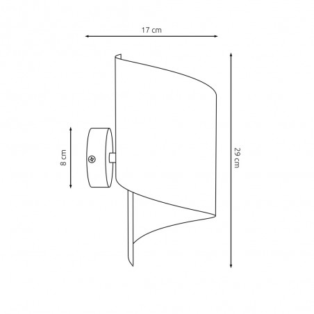 Wall lamp Umaki Gold