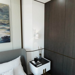 Wall lamp Umaki White