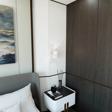Wall lamp Umaki White