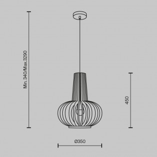 Pendant Lamp Roots III